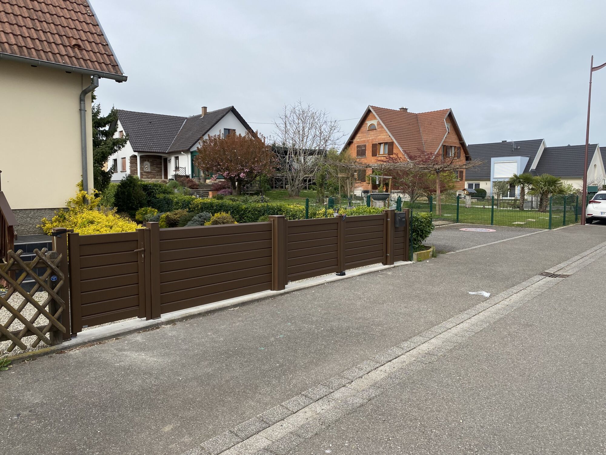 Installation de clôtures, portails et pergolas autour de Strasbourg et Truchtersheim Bischheim 2