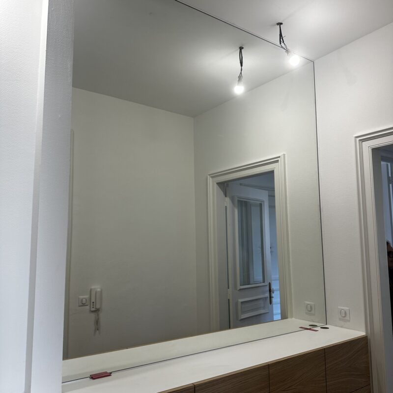 Verre sur mesure pour agencement intérieur Sarrebourg 18